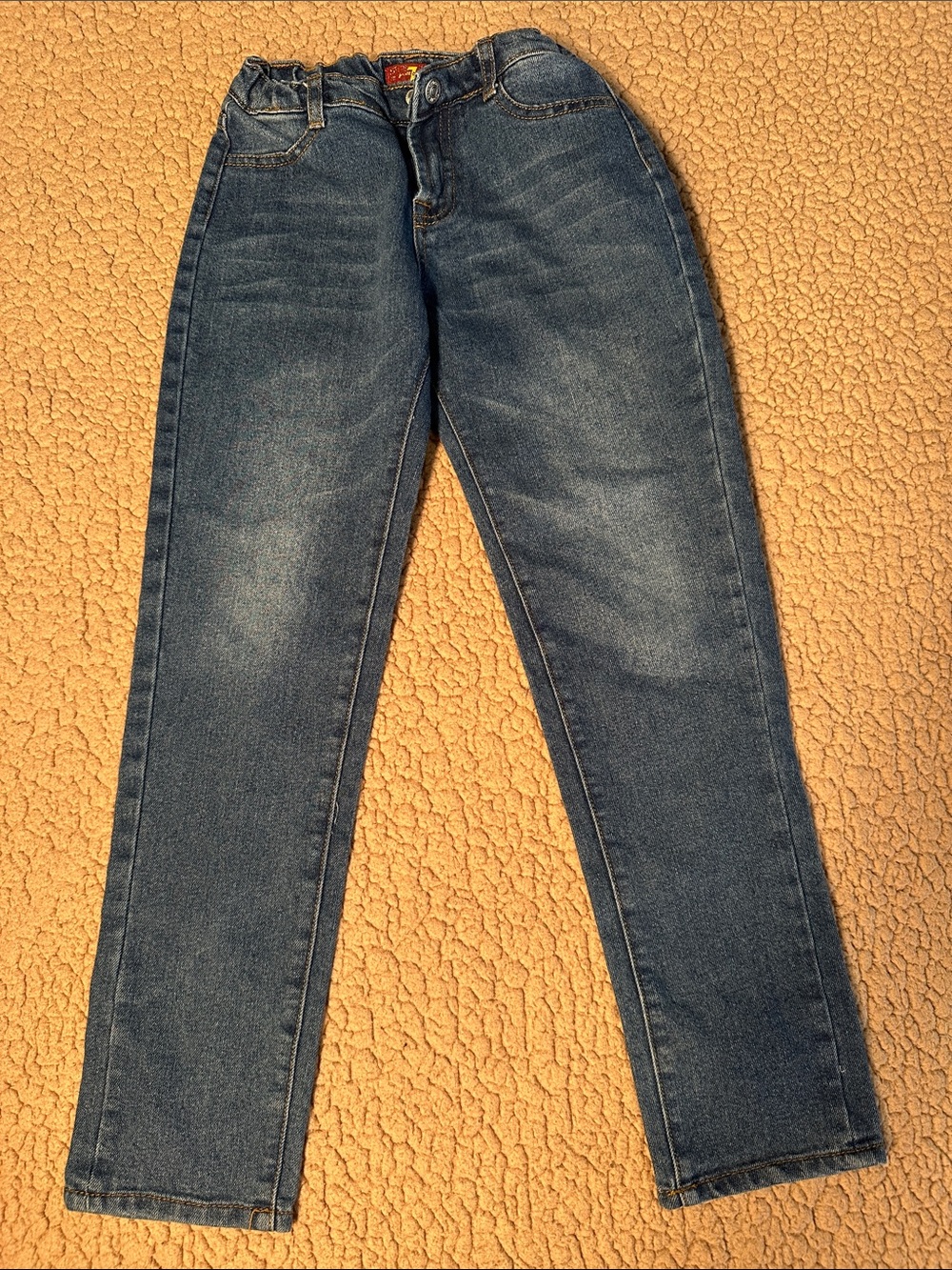 Kids Classic Dark Blue Jeans - Casual Straight Fit